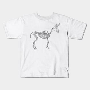 Spooky Unicorn Kids T-Shirt